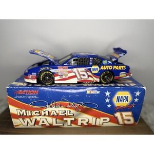 Michael Waltrip #15 NAPA Stars & Stripes 2001 Monte Carlo 1:24 Nascar Action Car